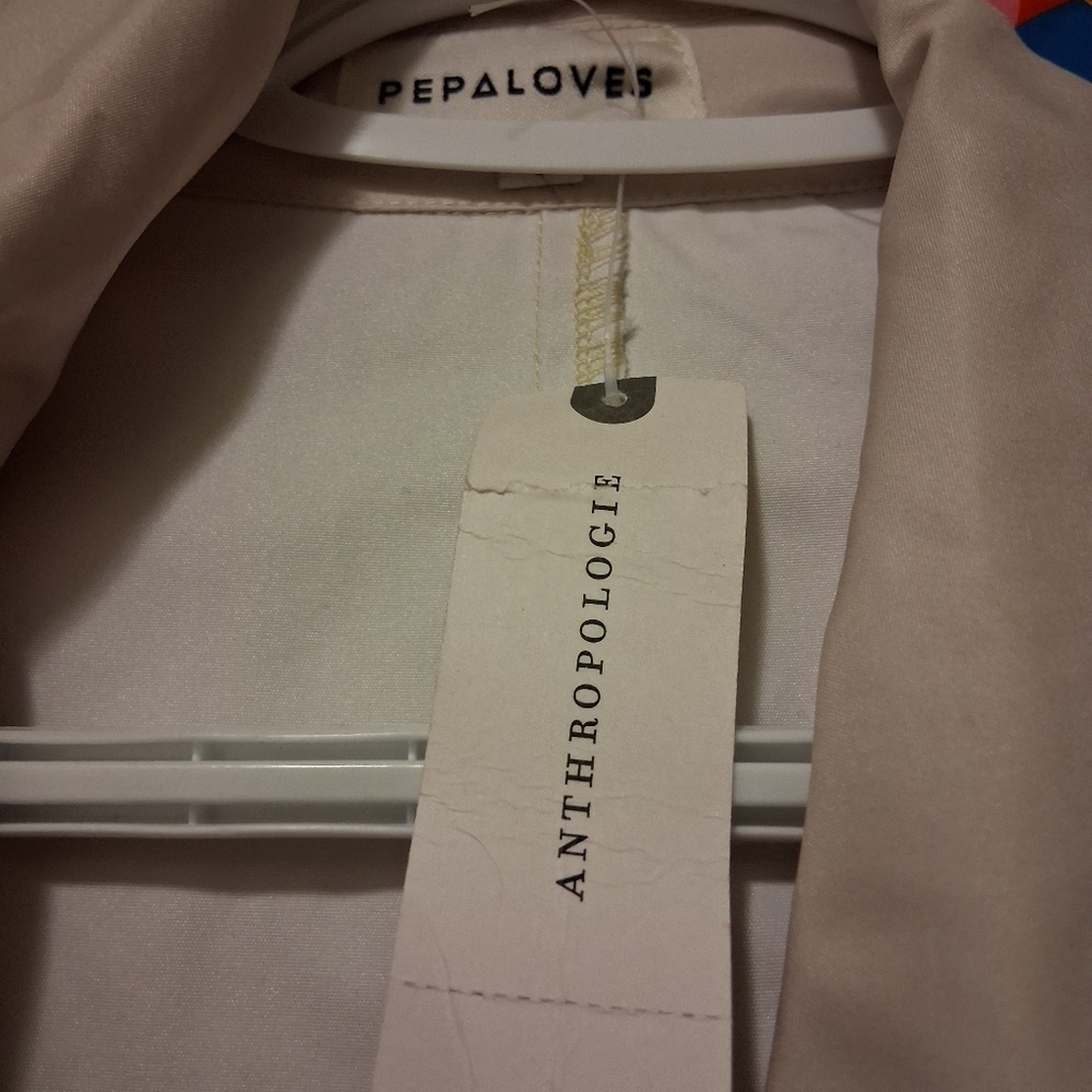 PEPALOVES Sunshine Print Trenchcoat Medium w/tag - Picture 5 of 9